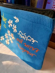 Hand painted Pouch Bag
