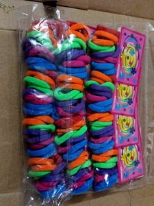 Vibrant Hair Ties - Pack of 144