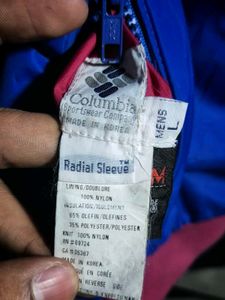 columbia multiside Blue &amp; Red Zip-Up Jacket