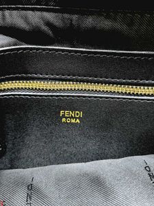 Fendi Roma Black LARGE SUNSHINE TOTE BAG*