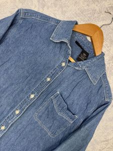 route 66 Classic Blue Denim Shirt