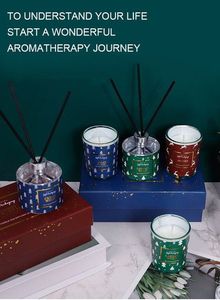 Scented Candle &amp; Diffuser Gift Set - Green