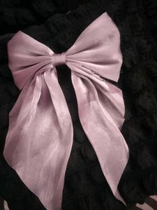 Handmade Elegant Lavender Hair Bow