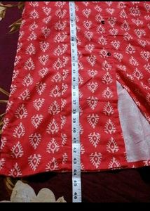 kurta pant set Red