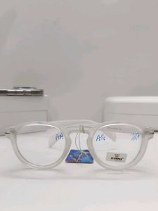 Stylish Round Frosted Eyeglasses