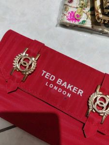 Ted Baker London Red Clutch Bag