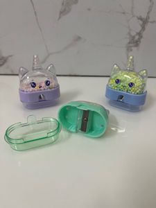Adorable Unicorn Mini sharpener set