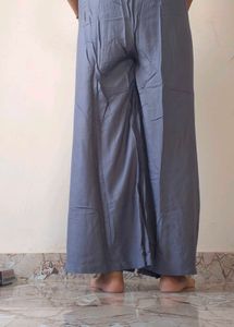 Comfortable Grey Palazzo Pants