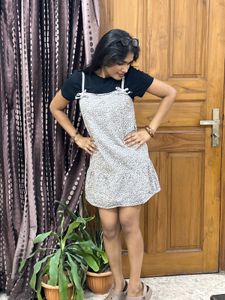 Cute Leopard Print Mini Dress (fixed price )
