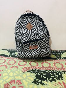 Black And White Backpack