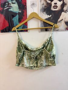 Snake Print Cami Top