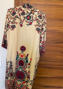 Cream Kurta