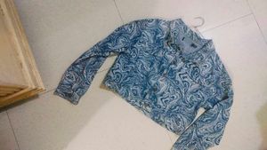 Stylish Patterned Denim Jacket