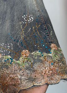 Vintage Embellished Skirt