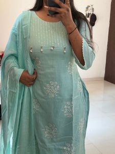 Elegant Blue Kurta Set