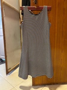 Striped Sleeveless Dress
