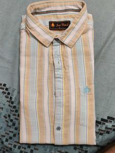 Men's Striped Cotton Shirt
