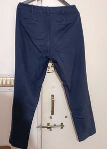 Stylish Blue Pants with Silver Studs