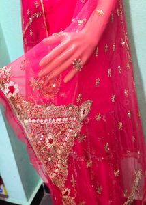 Bridal Lehenga koti dupatta zardozi full work