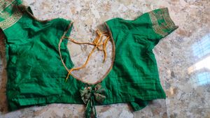 Banarsi Green Colour Saree