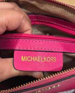 Auth Michael Kors Cindy Dome Crossbody Bag