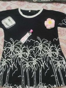 Stylish Black Top with free products