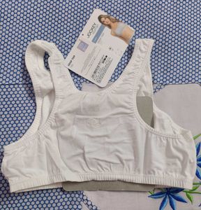 Jockey's Comfortable White Sports Bra