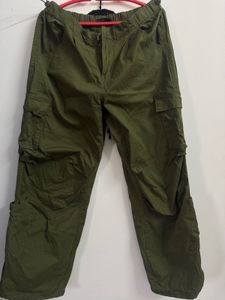 Olive Green Cargo Pants