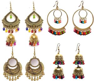 Boho Jhumka Earrings Set