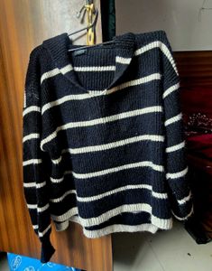 Cozy Striped Knit Sweater