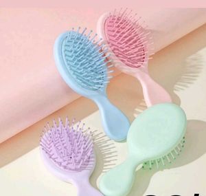Mini Pastel Cushion Detangling Hair Brush