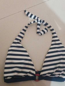 Striped Bikini Top