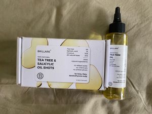 Tea tree & salicylic hair shots and 1tea ttree o
