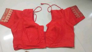 New Bright Red ♥️ Color Simple Blouse