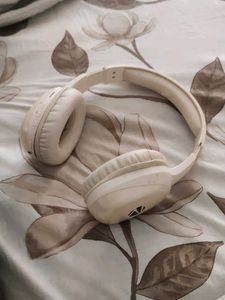 Beige Wireless Headphones