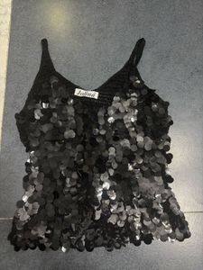 y2k Sequin Embellished Top