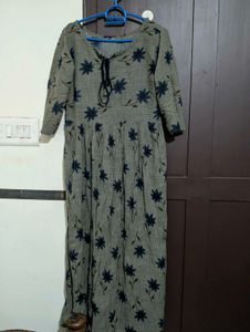 Floral Print Kurta