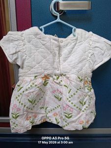 Baby Girl's Floral Print Top