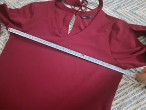 Women's Maroon Top L