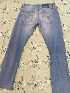 Light Wash Denim Jeans Men