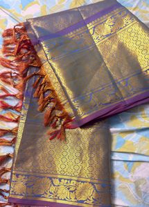 Exquisite Designer Silk shawl