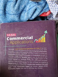 ICSE Commercial Applications Class X Book