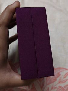 Elegant velvet earrings pendant Jewellery Box