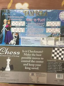 2 Fun Family Games: Tambola &amp; Chess Combo