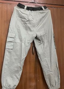 Olive Colored Jogger Trouser