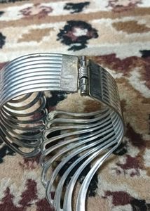 Silver Statement Cuff Bracelet