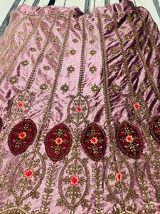 Elegant Embellished Unstitched Lehenga Choli