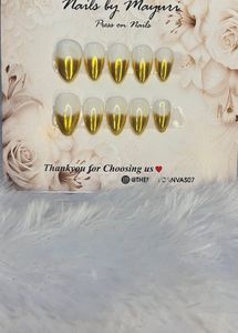 Gold Ombre Press-On Nails
