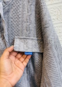🇺🇸 Supreme imported Knit Zip-Up Hoodie