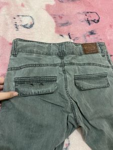 y2k grey bootcut Jeans